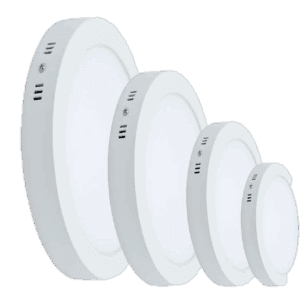 PANEL  18 W-SR (Sobre Poner Redondo) Blanco C.I.459