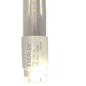 TUBO LED TRANSPARENTE TT8-10 W-60 Cm C.I.25
